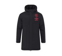 Rangers Umbro Unisex Travel Bench Jacket, Caviar, XL
