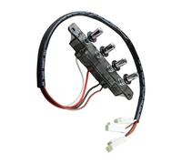Ranges Hood SwitchesRanges Hood Switches, Reinforced Button,Control Panel Easy to use Kitchen Hood Switch, Perfect Spare Part for a Wide Range of Hood Models