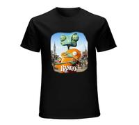 Rango Poster Art T Shirt Mens Movie Mr TIMMS Black M