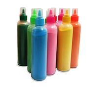 Rangoli Colour Powder Tube Kit Diwali Decoration Items Bottles Tool Floor Art Rang for Home Navratri Pongal Pooja Mandir Decor (Pack of 12) by Indian Collectible