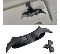 RANGUOWEN Bat Wing Shaped Sunglasses Holders for Car, Visor Accessories, Car Gadgets for Man Gifts