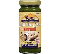Rani All-in-One Chutney 8.8oz (250g) Glass Jar ~ No Colors | Non-GMO | Kosher | Vegan | Gluten Free | Indian Origin