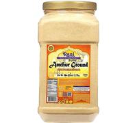Rani Amchur (Mango) Ground Powder Spice 80oz (5lbs) 2.27kg Bulk PET Jar ~ All Natural, Indian Origin | No Color | Gluten Friendly | Vegan | Non-GMO | Kosher | No Salt or fillers