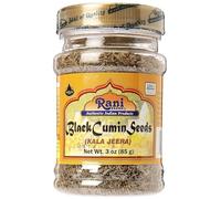 Rani Black Cumin Seeds (Kala Jeera/Bunium bulbocastanum) 3oz (85g) Natural ~ Gluten Friendly | NON-GMO | Kosher | Vegan | Indian Origin