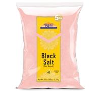 Rani Black Salt Powder (Kala Namak) Mineral 80oz (5lbs) 2.27kg Bulk ~ Unrefined, Pure and Natural | Vegan | Gluten Friendly | Non-GMO | Kosher | Indian Origin | Perfect for Tofu Scramble