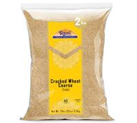 Rani Cracked Wheat Coarse (Fada / Commonly Called Bulgur #2) 32oz (2lbs) 907g ~ All Natural | Vegan | No Colors | Non-GMO | Kosher | Indian Origin