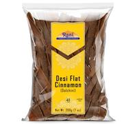 Rani Desi (Dalchini) Flat Cinnamon 7oz (200g) ~ All Natural | Vegan | Gluten Friendly | Non-GMO | Indian Origin