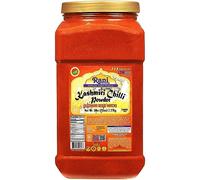 Rani Kashmiri Chilli Powder (Deggi Mirch, Low Heat) Ground Indian Spice 80oz (5lbs) 2.27kg Bulk PET Jar ~ All Natural | Salt-Free | Vegan | No Colors | Gluten Friendly | NON-GMO | Indian Origin