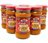 Rani Kebab Masala Paste for Meat Dishes 10.5oz (300g) Glass Jar, Pack of 5+1 FREE ~ No Colors | All Natural | NON-GMO | Vegan | Gluten Free | Indian Origin