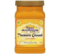 Rani Turmeric (Haldi) Root Powder Spice, (High Curcumin Content) 32oz (2lbs) 908g Bulk PET Jar ~ All Natural | 100% Pure, Salt Free | Vegan | Gluten Friendly | NON-GMO | Kosher | Indian Origin