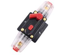 RANIT 12V-72V DC 150Amp Automotive Replacement Circuit Breaker Switches Fuse Holder with Manual Reset for Car Audio,Boat,Stereo Switch and Power System (150A)