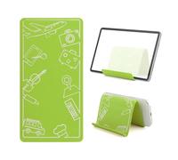 Ranjaner Airplane Phone Holder Flexible Flight Cell Phone Holder and Flexible Tablet Stand Airplane Travel Essential Accessories for Most Smartphones, Tablets(Color:Green)