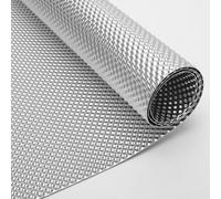 RANJIMA 100 cm x 40 cm Heat Protection Sheet, Aluminium Heat Protection, Heat Sheet, Hemispherical Embossed Pattern, Heat Shield Protective Plates for Car, Exhaust Pipe/Motorsport Solution, Engine