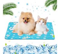 RANJIMA Cooling Mat for Dogs & Cats, Pet Cooling Mat, Self-Cooling Pet Mat, Gel Cooling Pad for Dogs and Cats, Indoor and Outdoor and in Crates in Hot Summer
