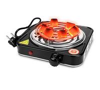 RANJIMA Electric Shisha Charcoal Lighter Charcoal Burner, Premium Shisha Charcoal Lighter Electric for Shisha Coal, 1000 W Heating Plate Burner with Charcoal Grille for Shisha Coal, Coconut Charcoal