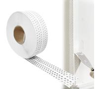 RANJIMA Generic Seam Masking Tape, Joint Tape, Self-Adhesive, Corner Rail Drywall PVC Edge Protection, Plasterboard Joint Tape, Sealing Tape for Connecting, Wall Corners, Repair Wall Cracks 40 m x 5