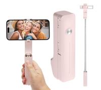 RANJIMA Mini Selfie Stick, Portable Bluetooth Selfie Stick with Remote Control, 360° Rotating Selfie Stick Mobile Phone Holder Stand, 72 cm Extendable Selfie Stick for iPhone/Samsung/Huawei/Smartphone