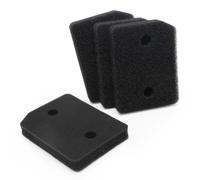 RANJIMA Set of 4 Filter Suitable for Miele T1 9164761 Dryer, Fine / Coarse 207 x 157 x 30 mm Replacement Filter for Miele T1 Heat Pump Dryer, Tumble Dryer Base Filter, Sponge Filter Mat