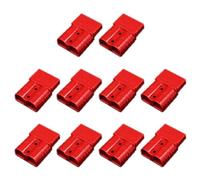 RANJOVER 10PCS Style Plug Connector 120A with Handle Forklift Battery Charging Quick Connectors Kit Easy Install Red