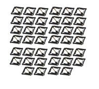 RANJOVER 40 Piece Cassette Repairer 86mm Dark Box Repair Plug Switch Old Socket Boxes Replacement Black AP66 Fixed Wall Repair Box