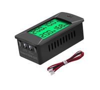 RANJOVER DigitalVoltage Current Meter Power Detector Voltage Detector Monitor Tester DC0-300V 300A LCD Power Meter PZEM-025