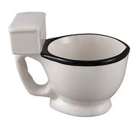 RANJOVER Novelty Toilet Ceramic Mug with Handle 300Ml Coffee Tea Milk Ice Cream Cup Funny for Gifts