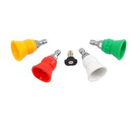 RANJOVER Pressure Washer Nozzle Guard, Power Washer Nozzle Tips 5 Pressure Washing Tips As Shown Orifice 3.0
