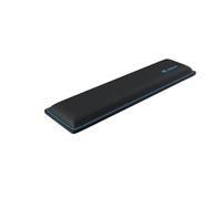 Ranked Cooling Gel Memory Foam Wrist Rest | Ergonomic Comfort for Gaming & Work | Durable Construction with Anti-Fray Stitching | Non-Slip Grip (Compact Size, Black)