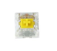 Ranked Kailh Key Switches for Mechanical Gaming Keyboards | Plate Mounted (Kailh Speed Dark Yellow, 65 Pcs)