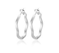 RANKEEF 3mm Big Silver Hoop Earrings For Women Lightweight Large Silver Hoop Earrings Hypoallergenic Thin Sterling Silver Hoops Earrings For Women