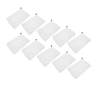 Rankomu 10 Pcs Filter Bag Set, Swimming Pool Skimmer Mesh Dust Strainer Bags, Replacement Cleaning Tools, Pool Storage Filter Sock, Pool Skimmer Bag Accories