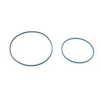 Rankomu 2Pcs Automatic Pool Cleaner Belt Replacement, Light Weight Rubber Drive Track Belt for Polaris 9 100 1017, Soft Drive Belt, Pool Cleaner Drive Belt