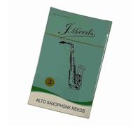 Rankomu Alto Saxaccory Alto Saxophone Reeds, Strength 2.0, Pack of 10, High-Quality Sax Reeds for Eb Alto Saxophone, Suitable for Students and Profionals