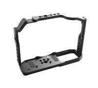 Rankomu Camera Cage Video Rig, Aluminum Alloy Stabilizer with 1/4in & 3/8in Thread Holes, Cold Shoe Mount Compatible for ZF AF454, Lightweight Design