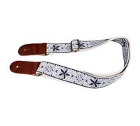 Rankomu Ethnic Style Ukulele Strap Embroidered Ukulele Strap, Ethnic Style Adjustable Length Nylon Leather, Comfortable Fit Ukulele Shoulder Strap, Style 2