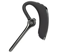 Rankomu F910 Wireless Wrap Around Bluetooth 5.1 Headset with Noise Cancelling Microphone, Single Ear Headphones for Driving/Call Center, 13mm Dynamic Speaker, Alloy Shaft & Soft Ear Hook Design
