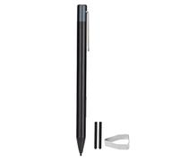 Rankomu For Microsoft Smart Pen Stylus Pen, Active Stylus Pen with 1024 Pressure Points, Highly Sensitive, No Delay, Aluminum Smart Touch Pen for Microsoft Devices, Black