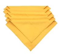 Rankomu Guitar Cloth 5pcs Microfiber Cleaning Cloth Set for Musical Instruments, Guitar, Violin, Piano, Clarinet, Trumpet, Sax, Universal Use, 30 x 40 cm, Soft and Absorbent