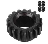Rankomu Guitar Head Tuners Gears Open Gear Guitar Tuners Gears, Locking Tuners Universal Mounting Pegs, 9 Pcs Black Tuning Pegs Keys for Musical Instruments