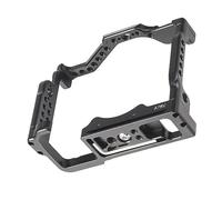 Rankomu JLwin A7RV Metal Camera Cage, Aluminum Alloy With Quick Release Plate, Cold Shoe Mount, Magnetic Wrench Slot, 1/4in-20 & 3/8in-16 Threaded Holes, Compatible With Alpha A7RV