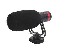 Rankomu Lapel Headset Microphone Furry Windscreen, Mini Lavalier Microphone Windproof Muff Cover, Suitable for Lavalier Microphones, Black, Lightweight, Portable