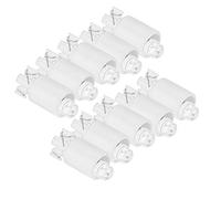 Rankomu LED Lamp 10PCS Arcade Video Game Button Switch LED Light Lamp Accessories, White, Suitable for DIY Projects and Game Console Modifications