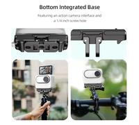 Rankomu Metal Magnetic Quick Release Mount for Sports Camera, Aluminum Alloy Replacement for GO3, Tripod Mount Adapter, Quick Release Adapter