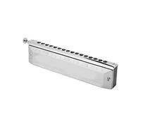 Rankomu Mouth Organ 16-Hole 64-Tone Chromatic Harmonica, Portable Mouth Organ Instrument in C Key, Ideal for Beginners, Lightweight Design, Music Accory