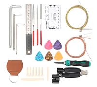 Rankomu Musical Instrument Accories Guitar Repairing Tools Kit, 3 In 1 String Changing Tool for Ukulele, Bass, Mandolin, Banjo, ential Guitar Maintenance Tool, Musical Instrument Accories