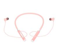 Rankomu Neckband Magnetic Earbuds Wireless Neckband Earbuds, Bluetooth 5.2 Magnetic Headphones, IPX5 Waterproof Stereo, Ergonomic Enhanced Bass, Pink