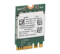 Rankomu Network Adapter Wireless Network Card RTL8723BE, 300M NGFF WiFi Bluetooth Adapter, 2.4 GHz WLAN Network Adapter, Compatible with Laptops and Desktops, FRU 04X6025