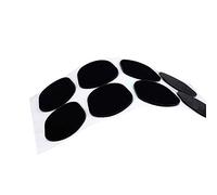 Rankomu noutiececushions 8 Pcs Saxophone Clarinet Moutiece Cushions, 0.8mm Thick Black Pads, Alto and Tenor Wind Instrument Accories, and Reliable
