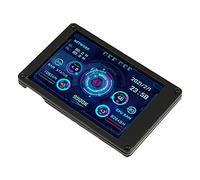Rankomu PC Temperature Display Screen 3.5 Inch IPS USB Mini Screen, CPU GPU RAM Temperature Data Monitor, PC Sensor Panel Display with 4 Pin Mainboard Cable, Compact Design for PC Use