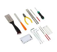 Rankomu Sharpening File Guitar Repair Tool Set, Fret Grinding File, Guitar String Cleaning Brush, Tuning Tool, Maintenance Tools, Includes Protection Gasket, ential for Guitar Care